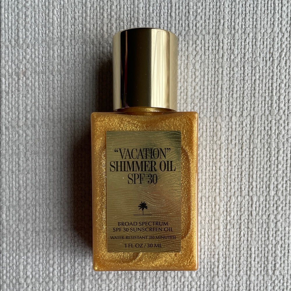 Vacation Shimmer Oil SPF 30 travel sized